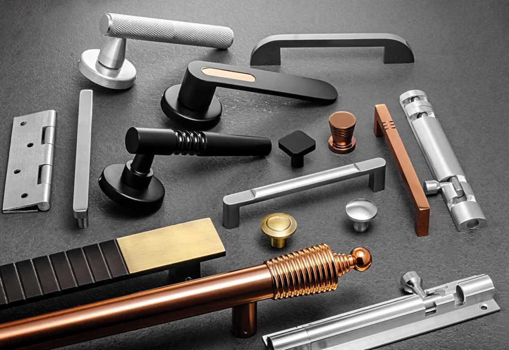 Architectural hardware door handles- knobs – product photography by Shreeji, Nagpur