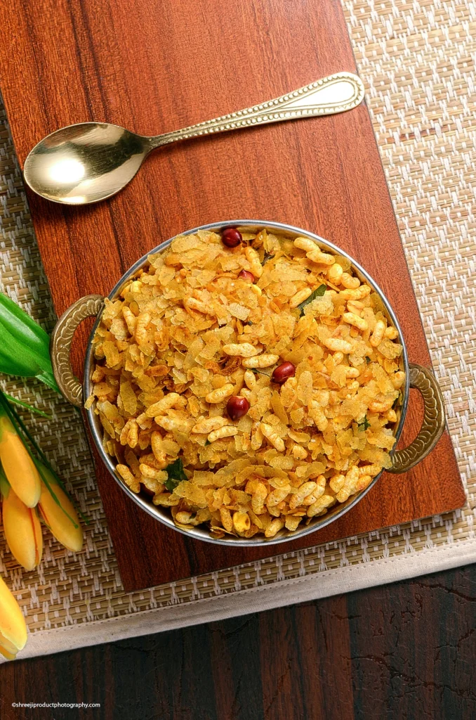 Chiwda Or Chevda Namkeen – product photography by Shreeji, Nagpur