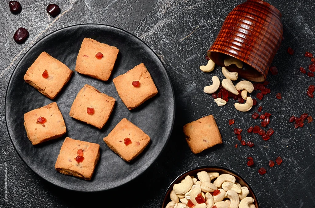 Fruit and Nuts Biscuit – product photography by Shreeji, Nagpur