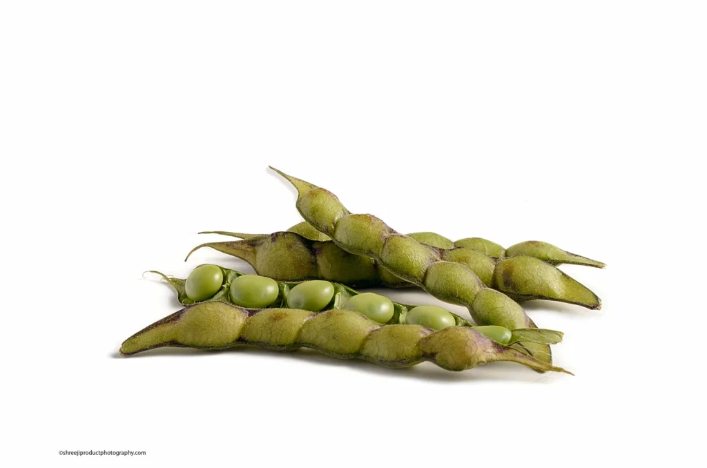 Green pigeon peas pod – product photography by Shreeji, Nagpur