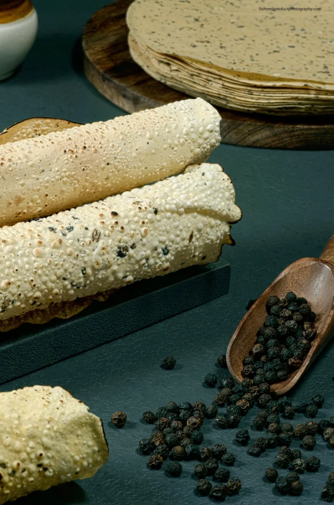 Moong Papad a life style – product photography by Shreeji, Nagpur