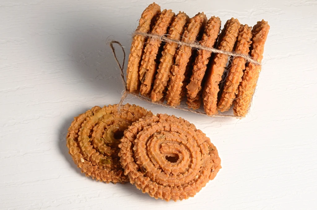 Murukku- Chakkli on White Background – product photography by Shreeji, Nagpur