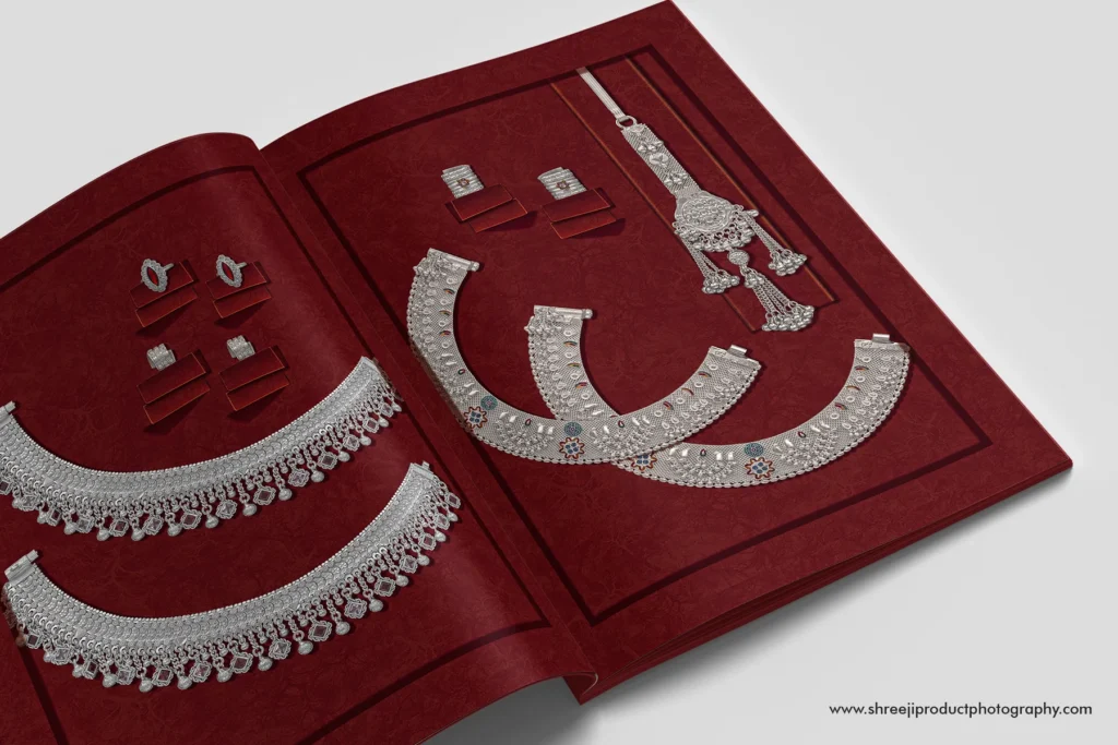 Silver Jewellery-Catalogue Design