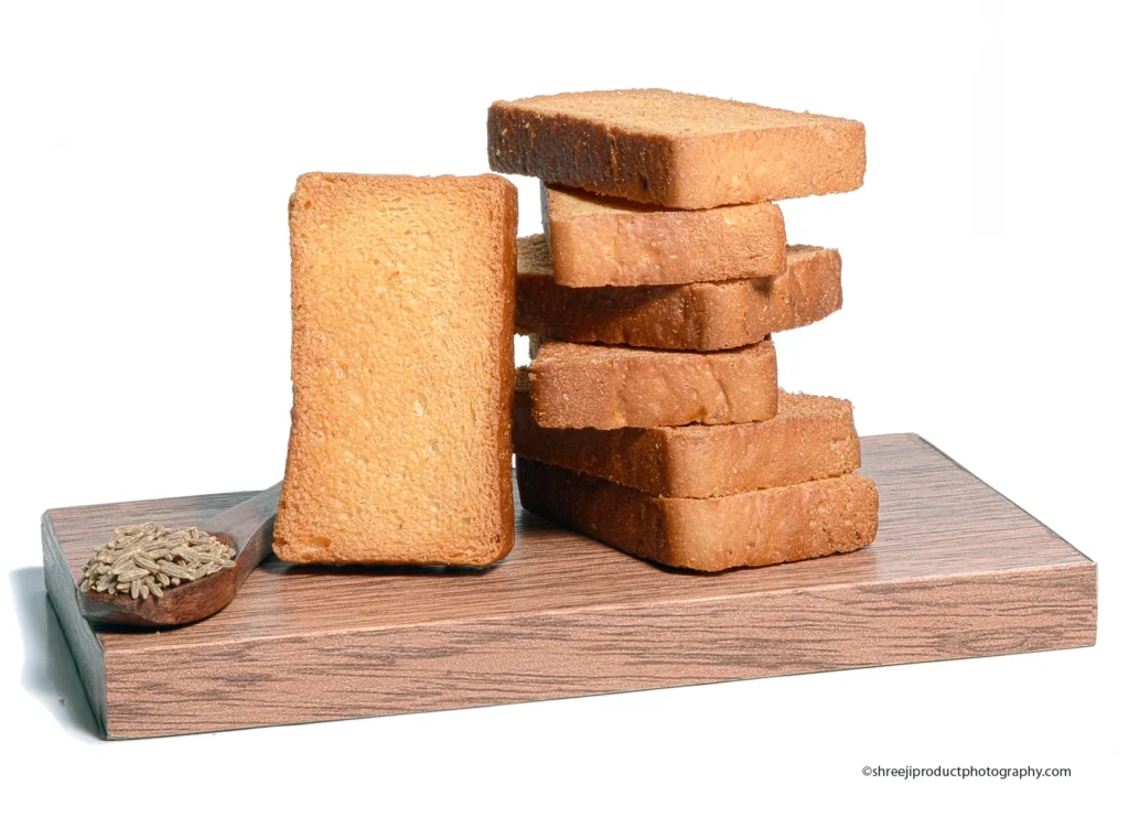 Toast -Rusk – product photography by Shreeji, Nagpur