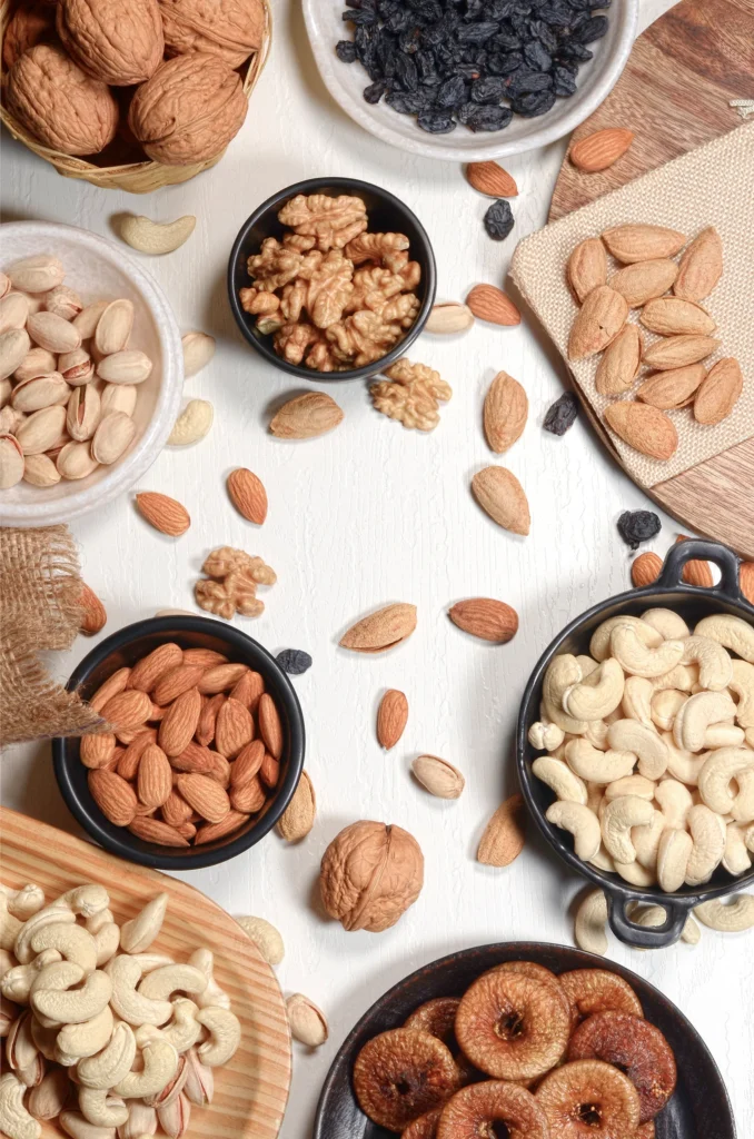 Various dry fruits and nuts“ – product photography by Shreeji, Nagpur